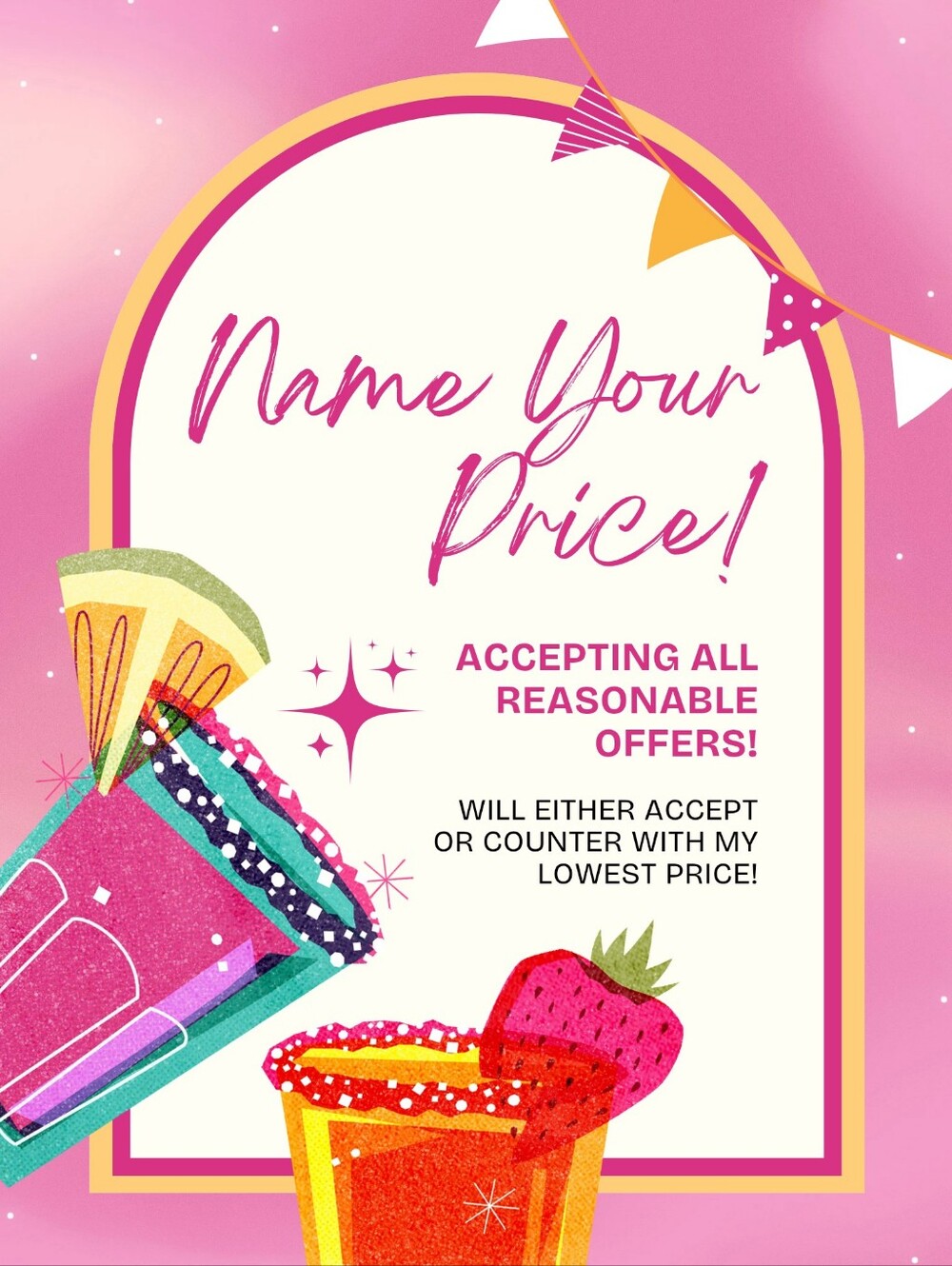 Name Your Price Sale!!! Accepting all reasonable offers!!